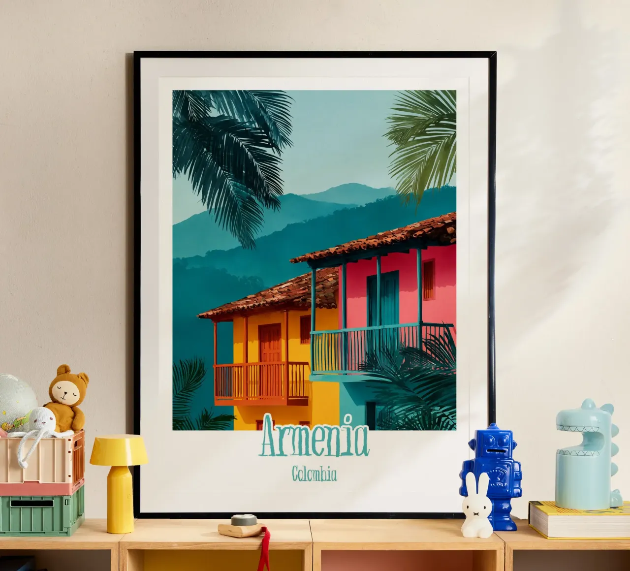 Affiche Armenia, Colombie poster da Frame the World