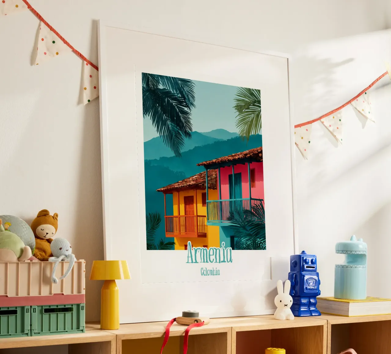 Affiche Armenia, Colombie poster da Frame the World