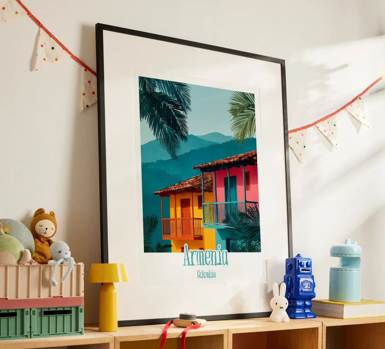 Affiche Armenia, Colombie poster da Frame the World