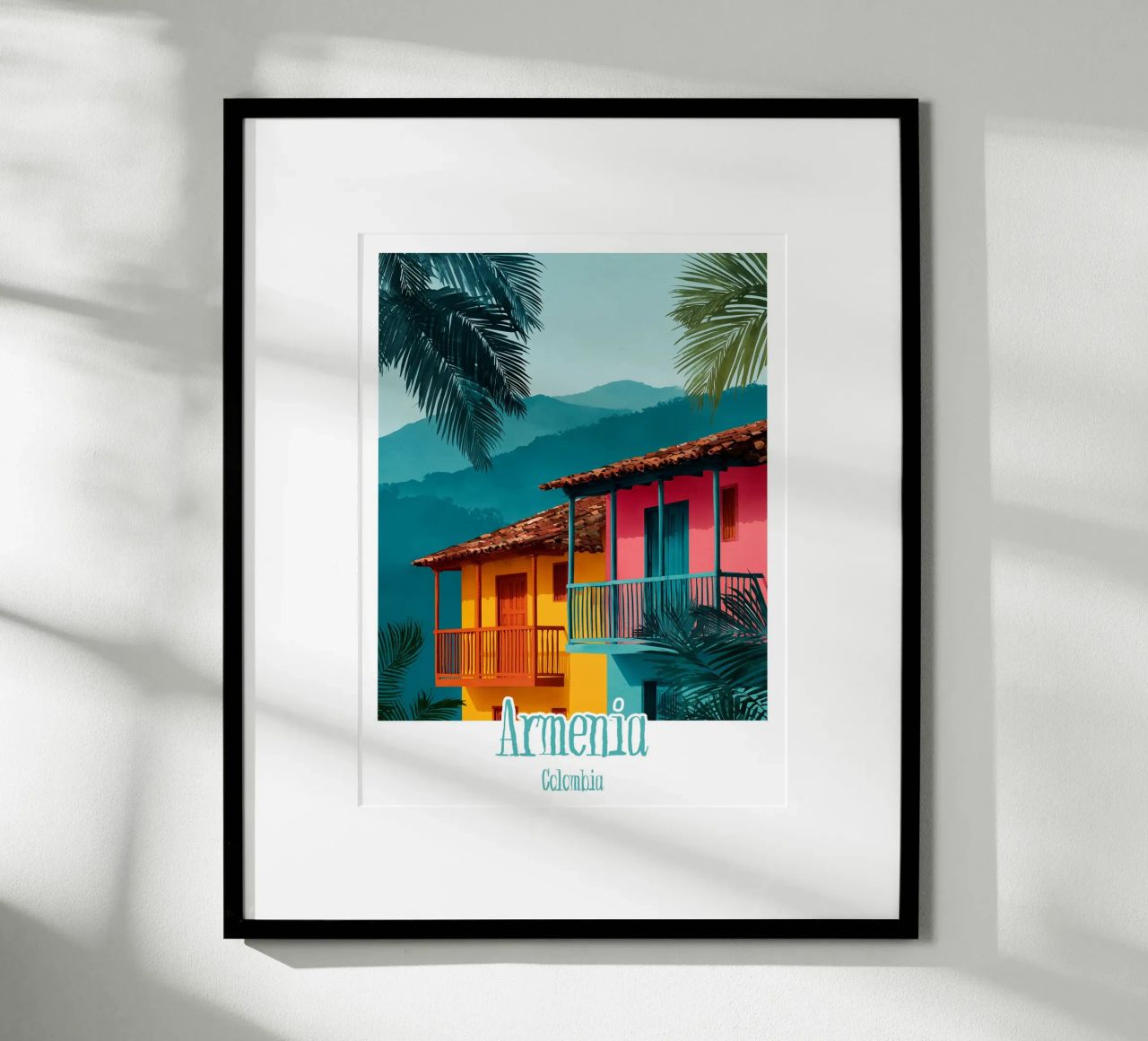 Affiche Armenia, Colombie poster de Frame the World