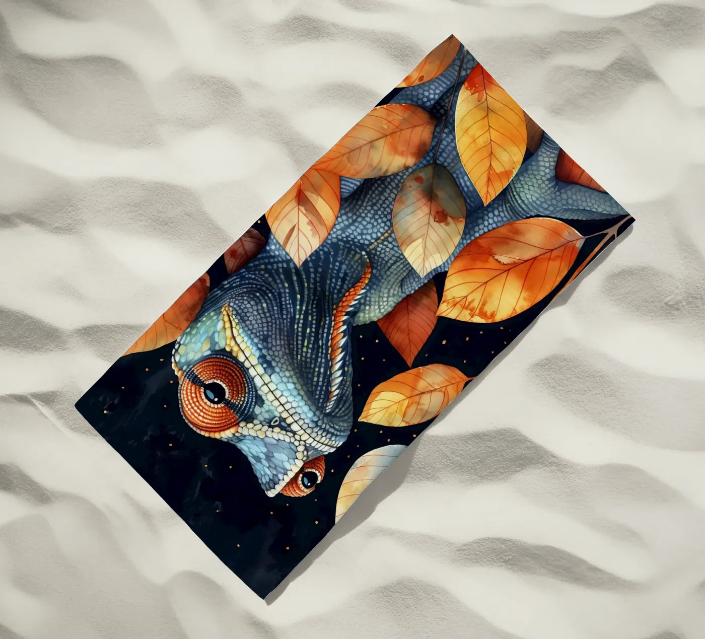 Camaleonte telo mare da Lionmixart