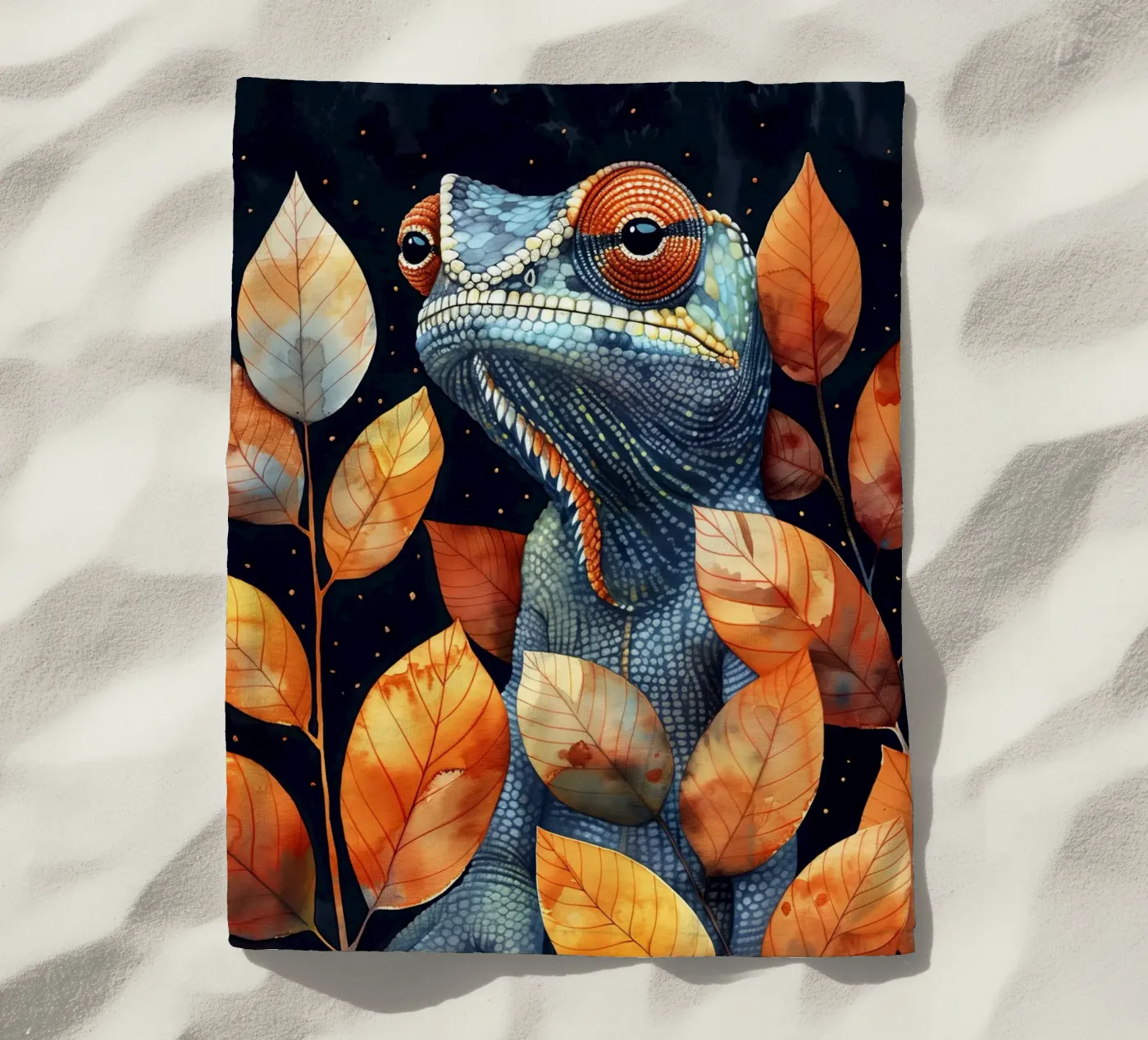 Camaleonte telo mare da Lionmixart