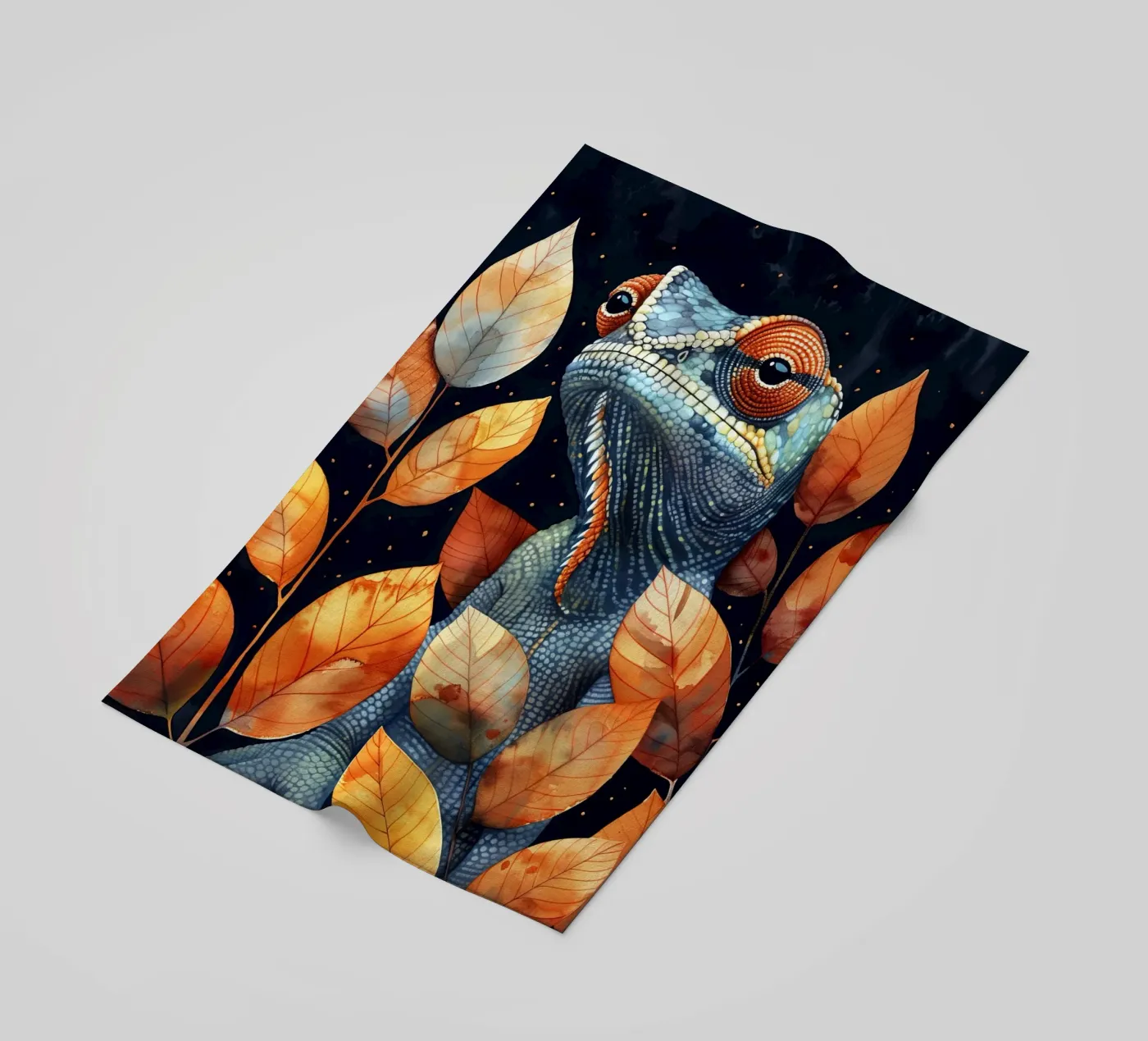 Camaleonte telo mare da Lionmixart