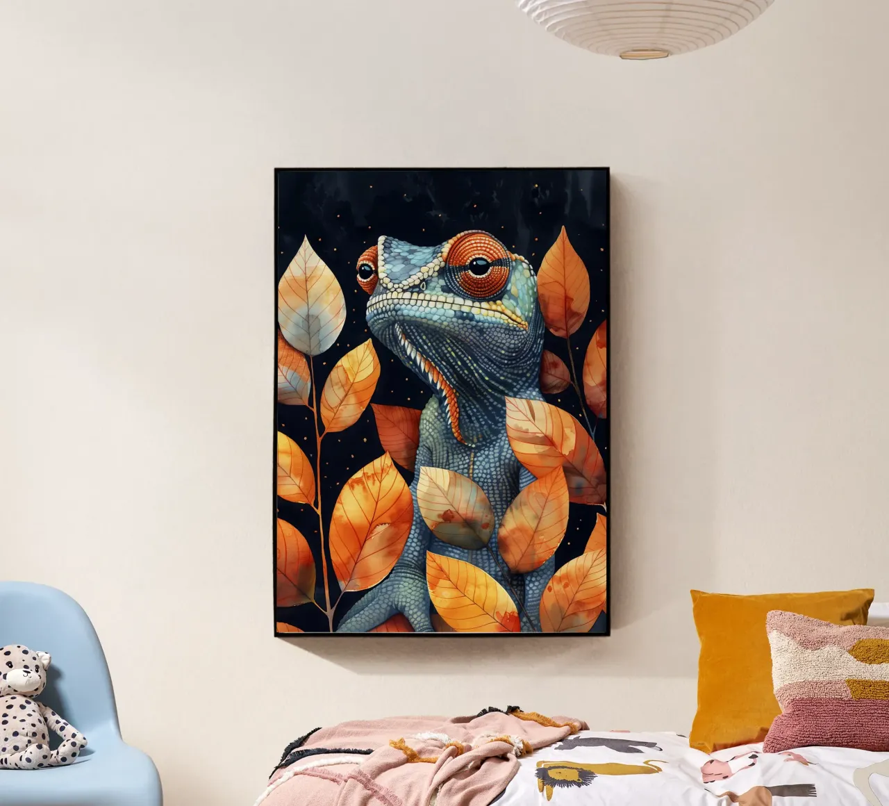 Camaleonte plexiglass da Lionmixart