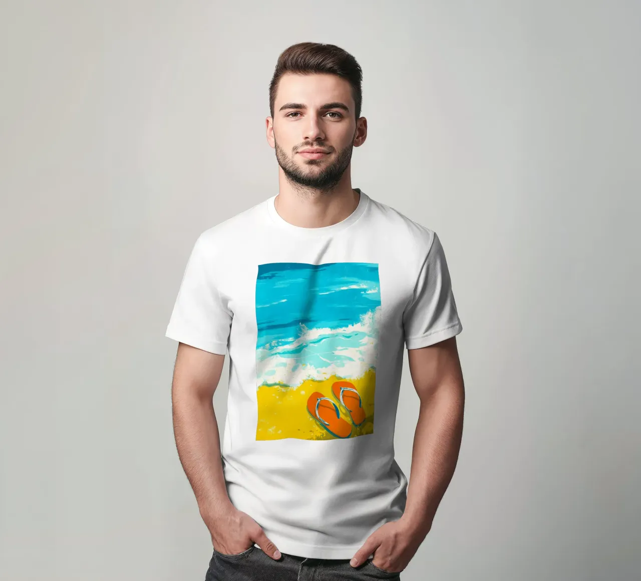 Zomertijd t-shirt van Justyna Jaszke JBJart