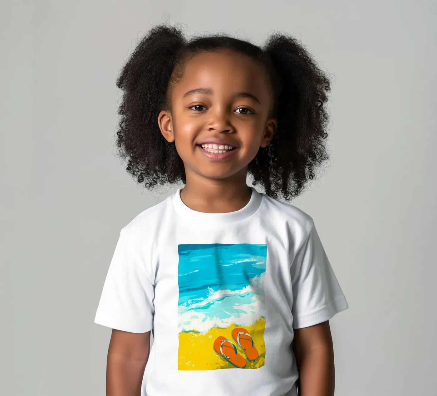 Summer time t-shirt bambini da Justyna Jaszke JBJart
