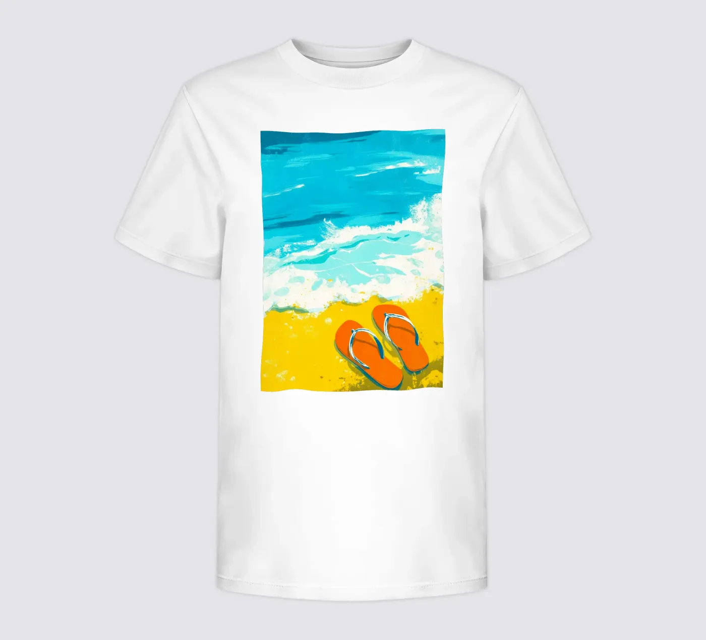 Summer time t-shirt bambini da Justyna Jaszke JBJart