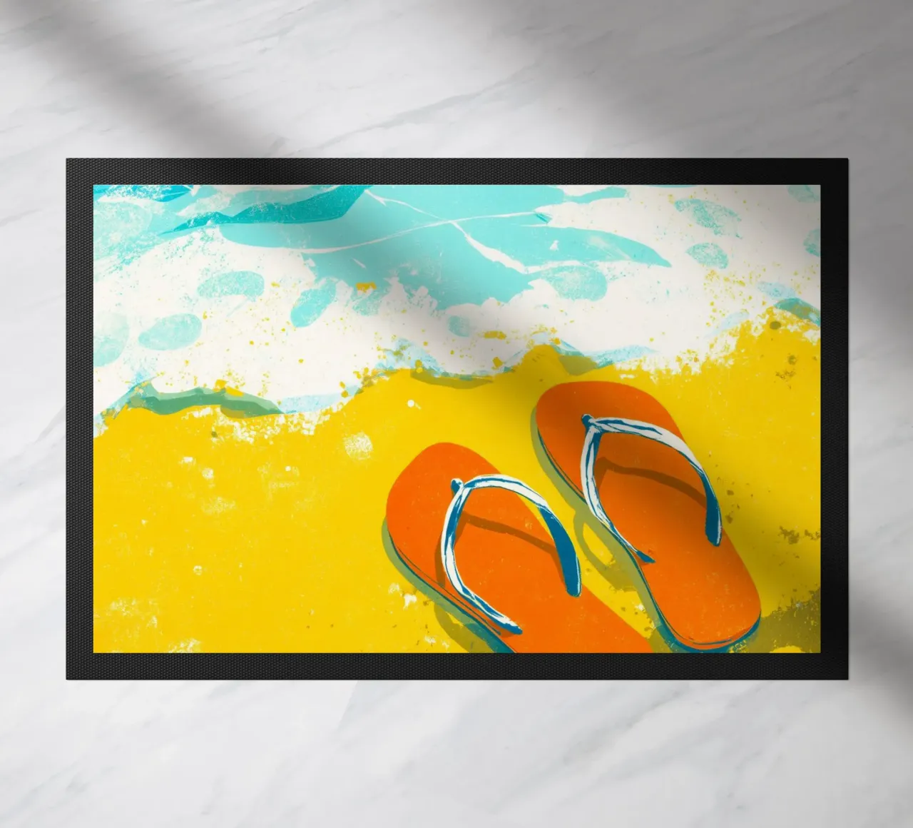 Summer time doormat by Justyna Jaszke JBJart