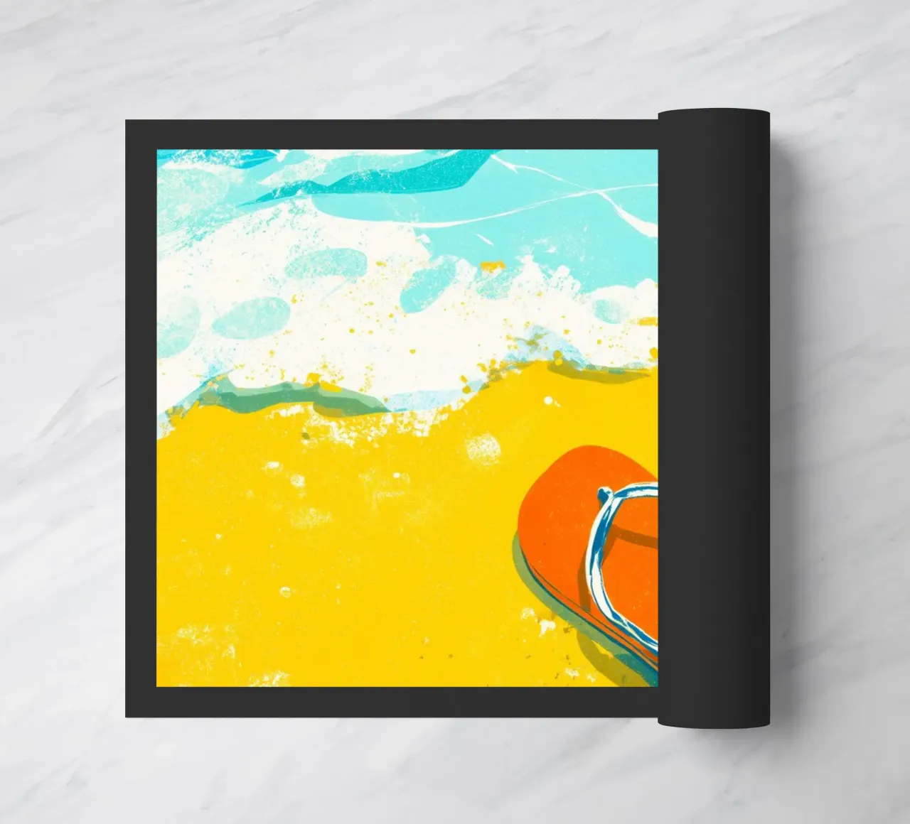 Summer time doormat by Justyna Jaszke JBJart