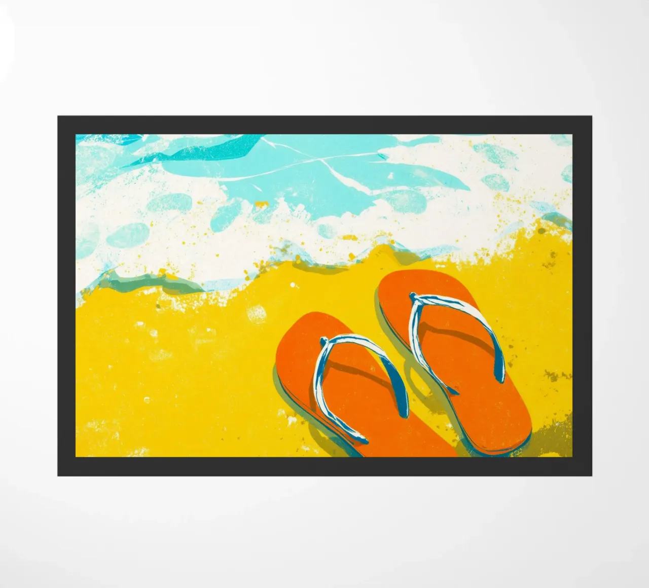 Summer time doormat by Justyna Jaszke JBJart
