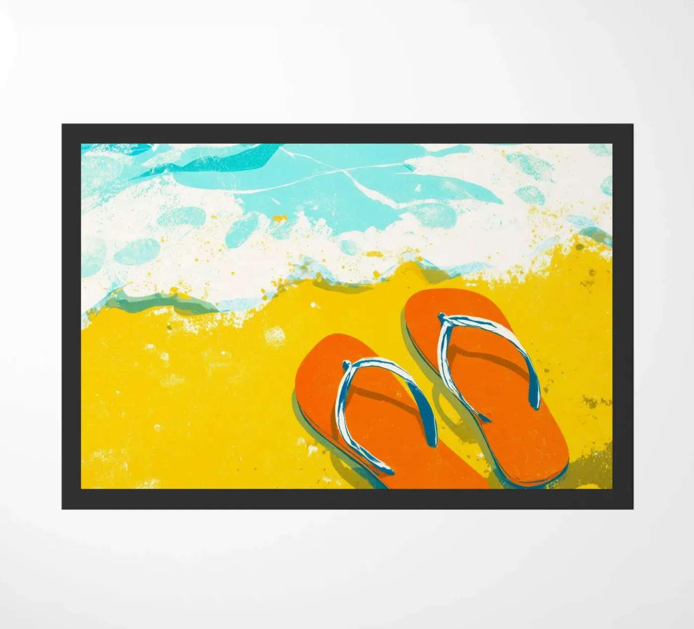 Summer time doormat by Justyna Jaszke JBJart