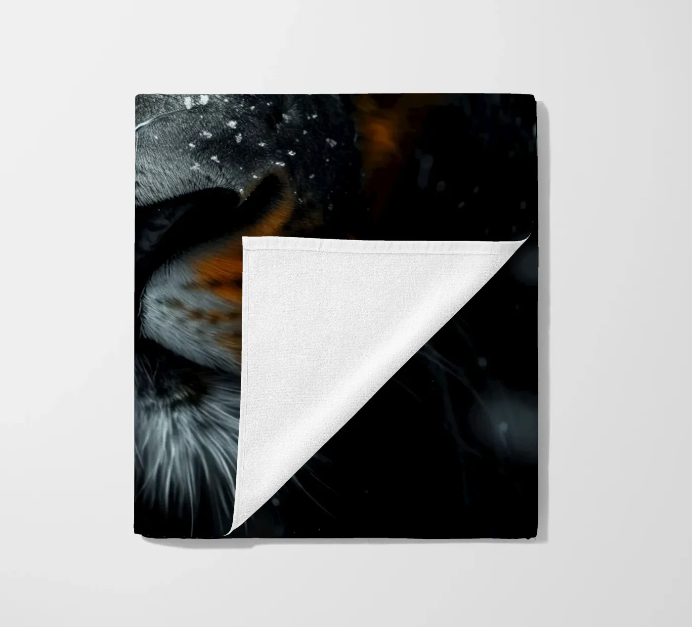 Lion beach towel by Lionmixart