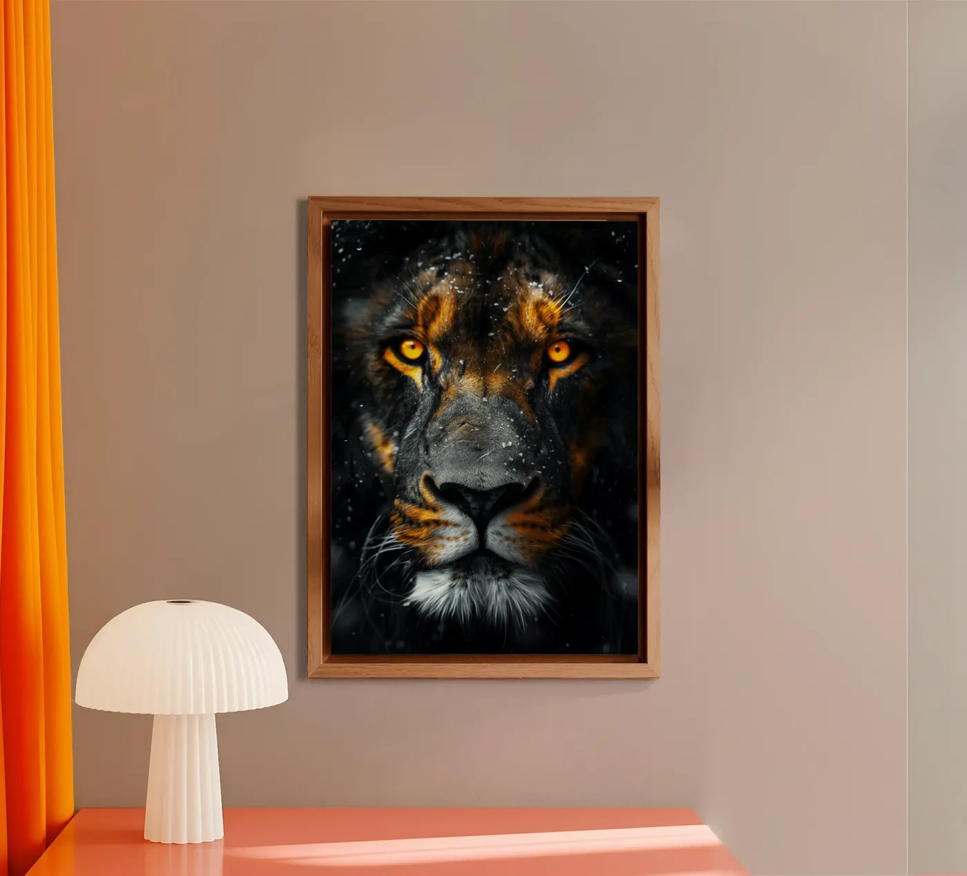 Leone pannello forex da Lionmixart