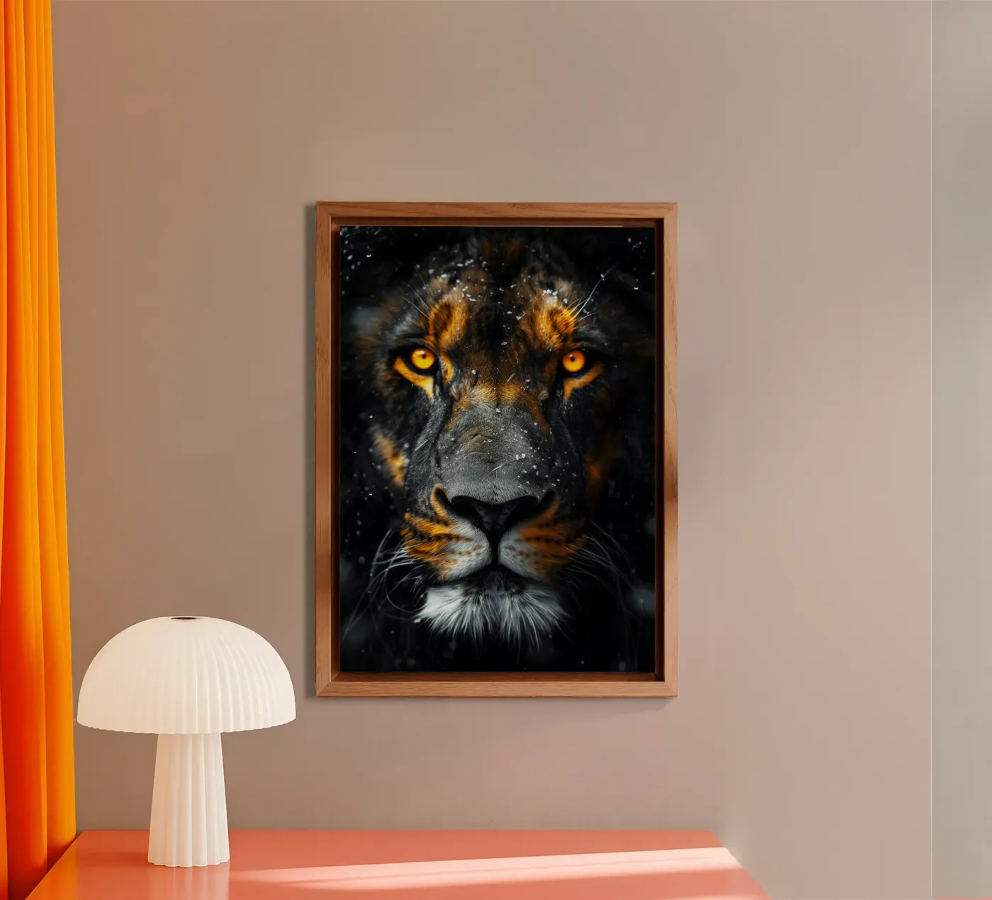 Leone pannello forex da Lionmixart