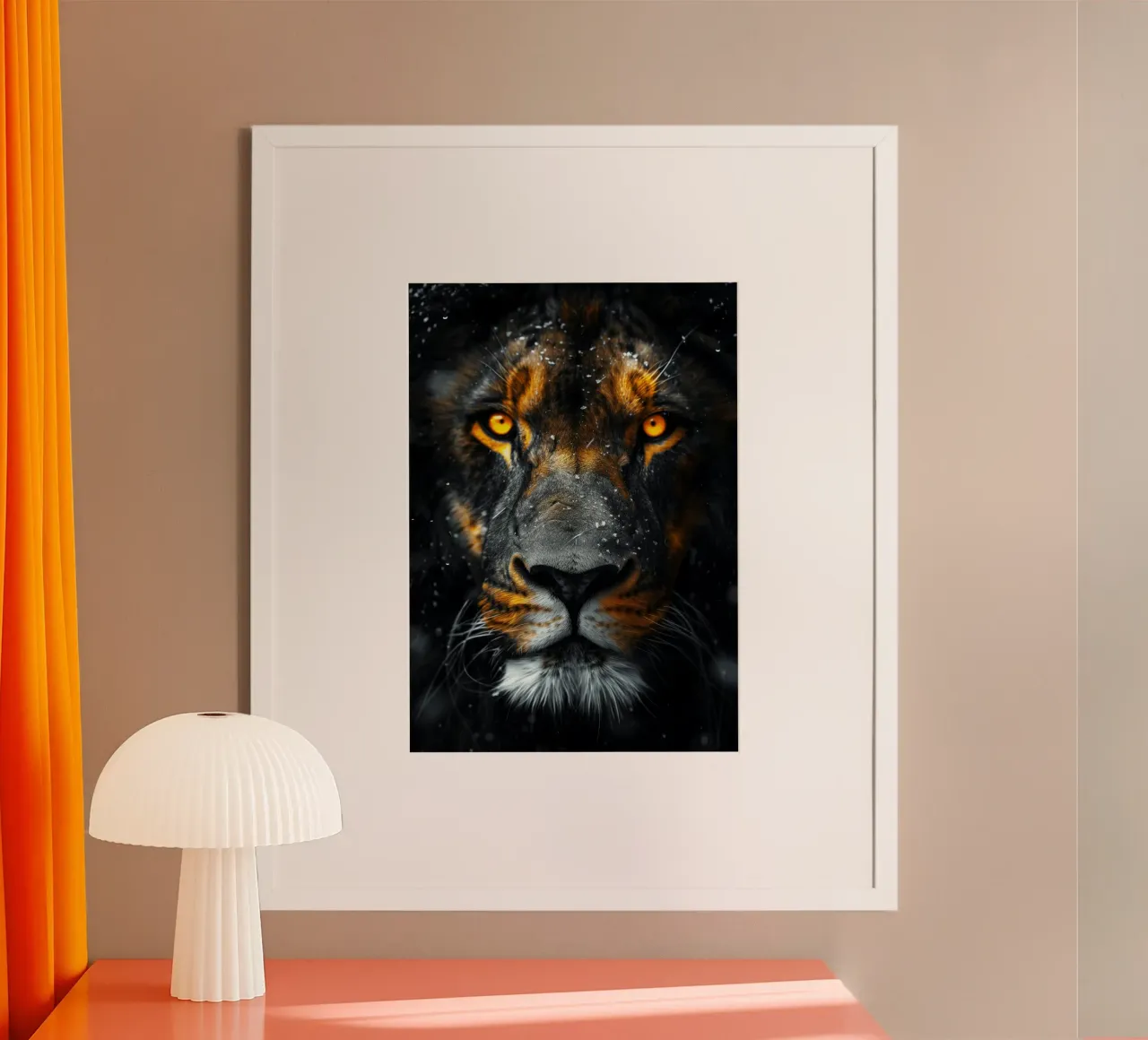 Leone poster da Lionmixart