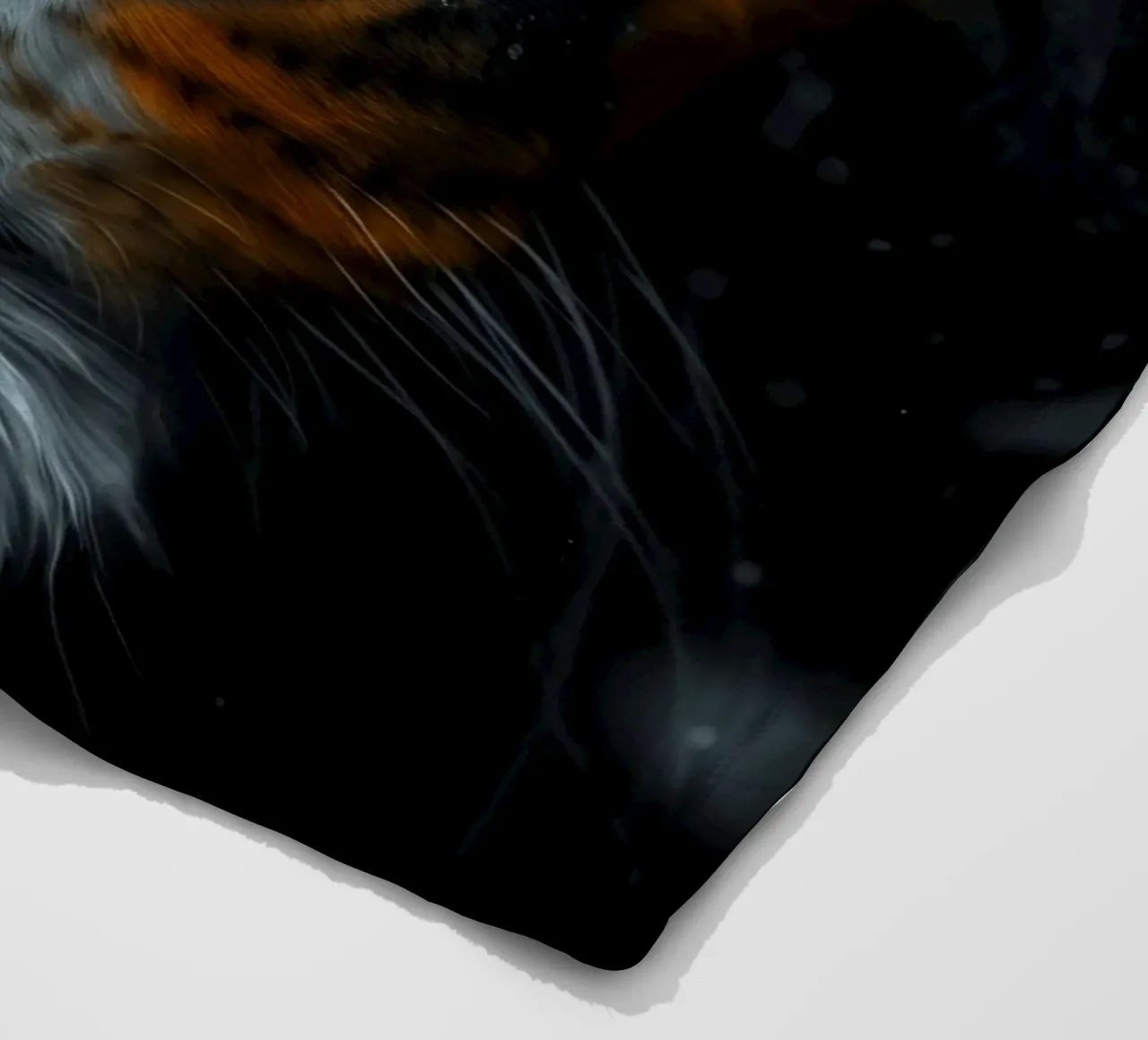 Leone coperta in pile da Lionmixart