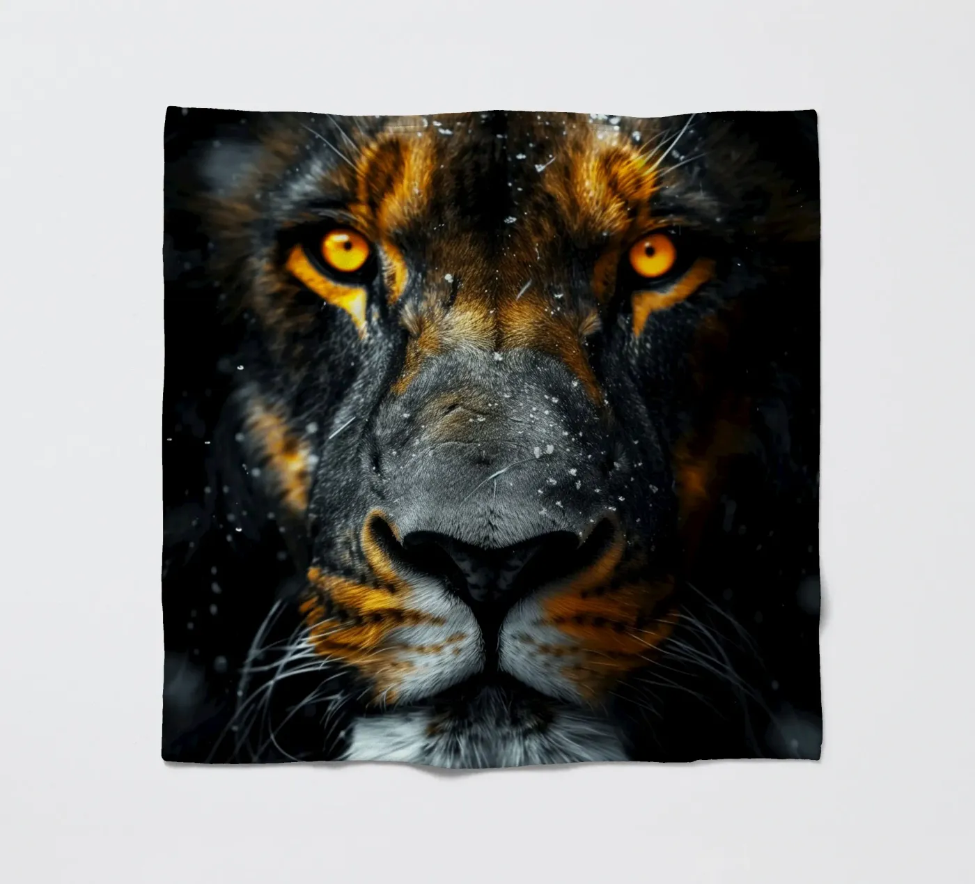 Lion Fleecedecke von Lionmixart