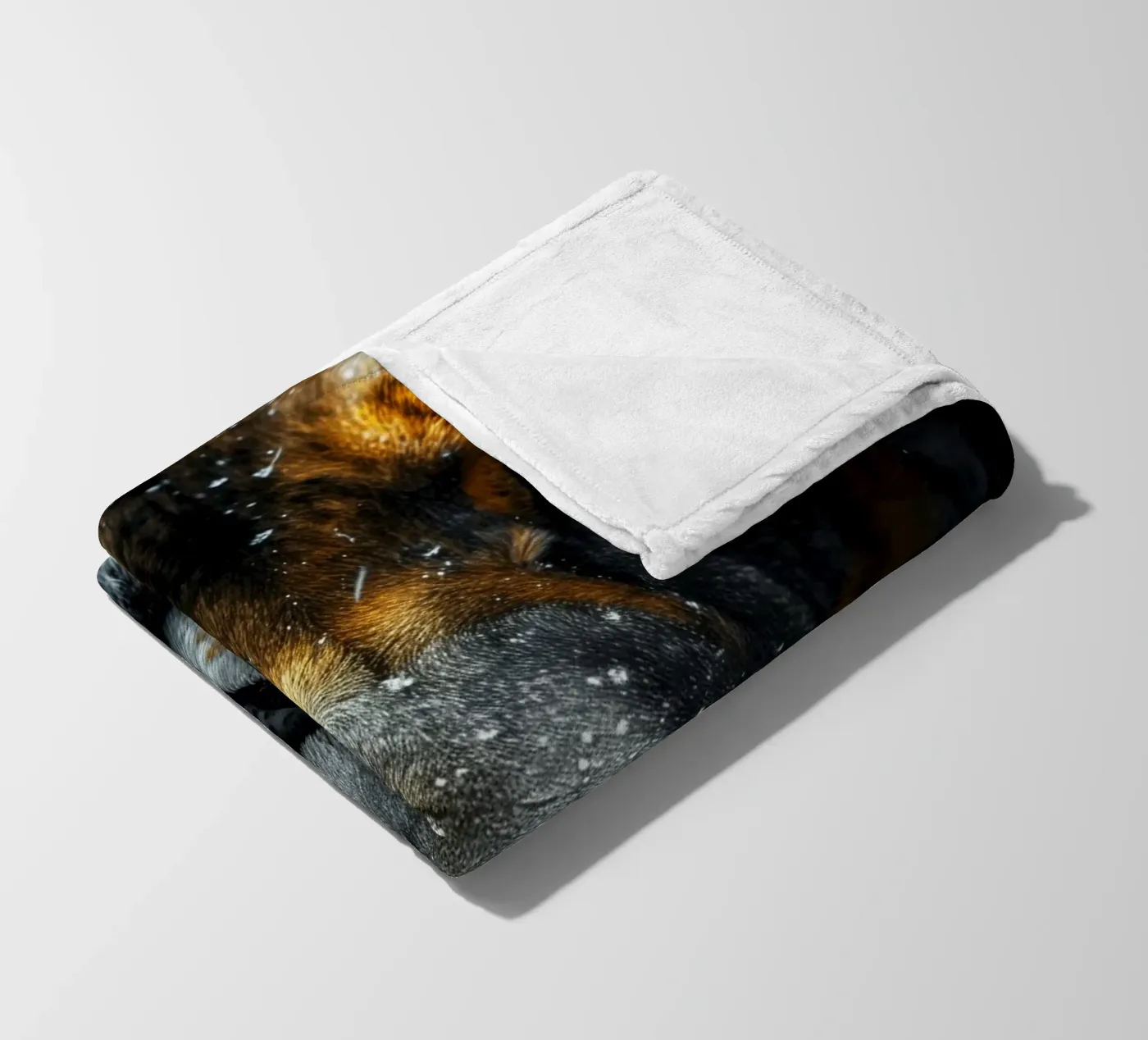 Löwe Fleecedecke von Lionmixart
