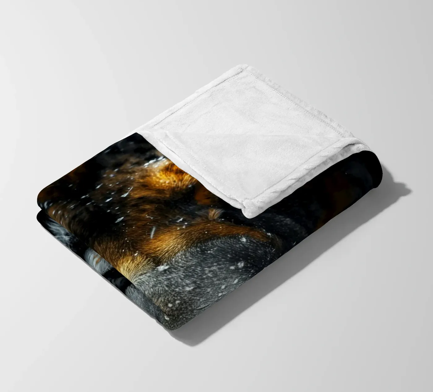 Löwe Fleecedecke von Lionmixart