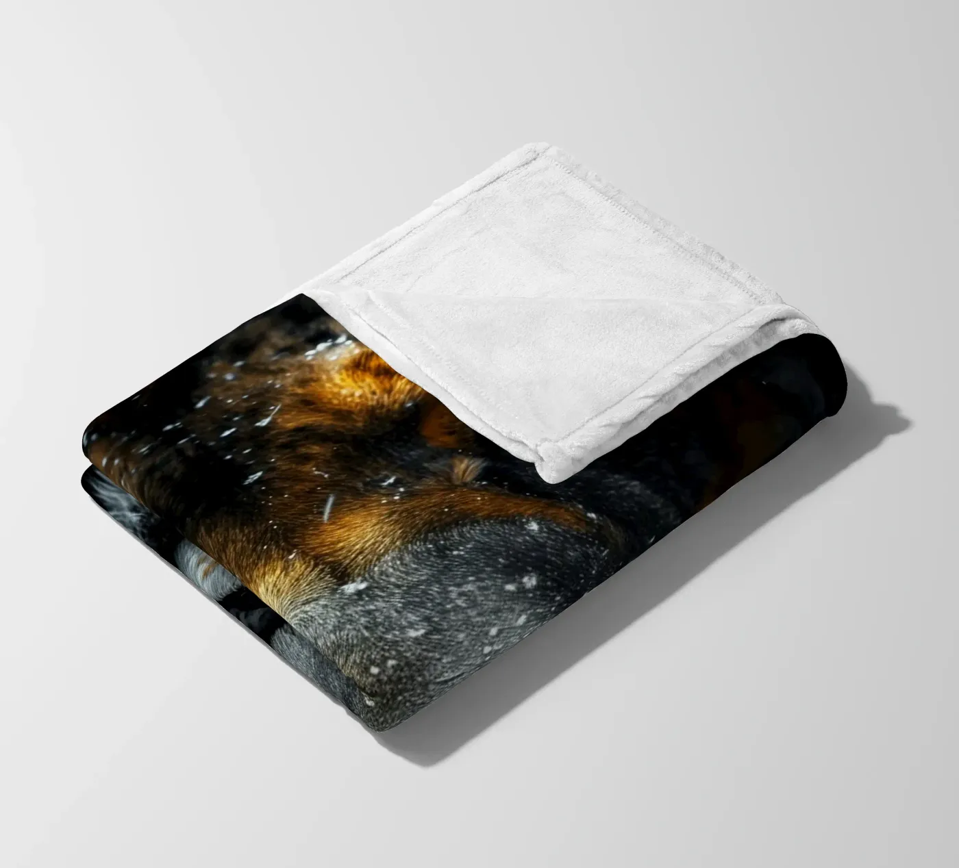 Löwe Fleecedecke von Lionmixart