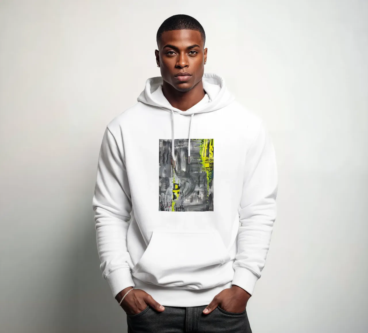 Neon Intro Dark sudadera con capucha de PeHa - ART
