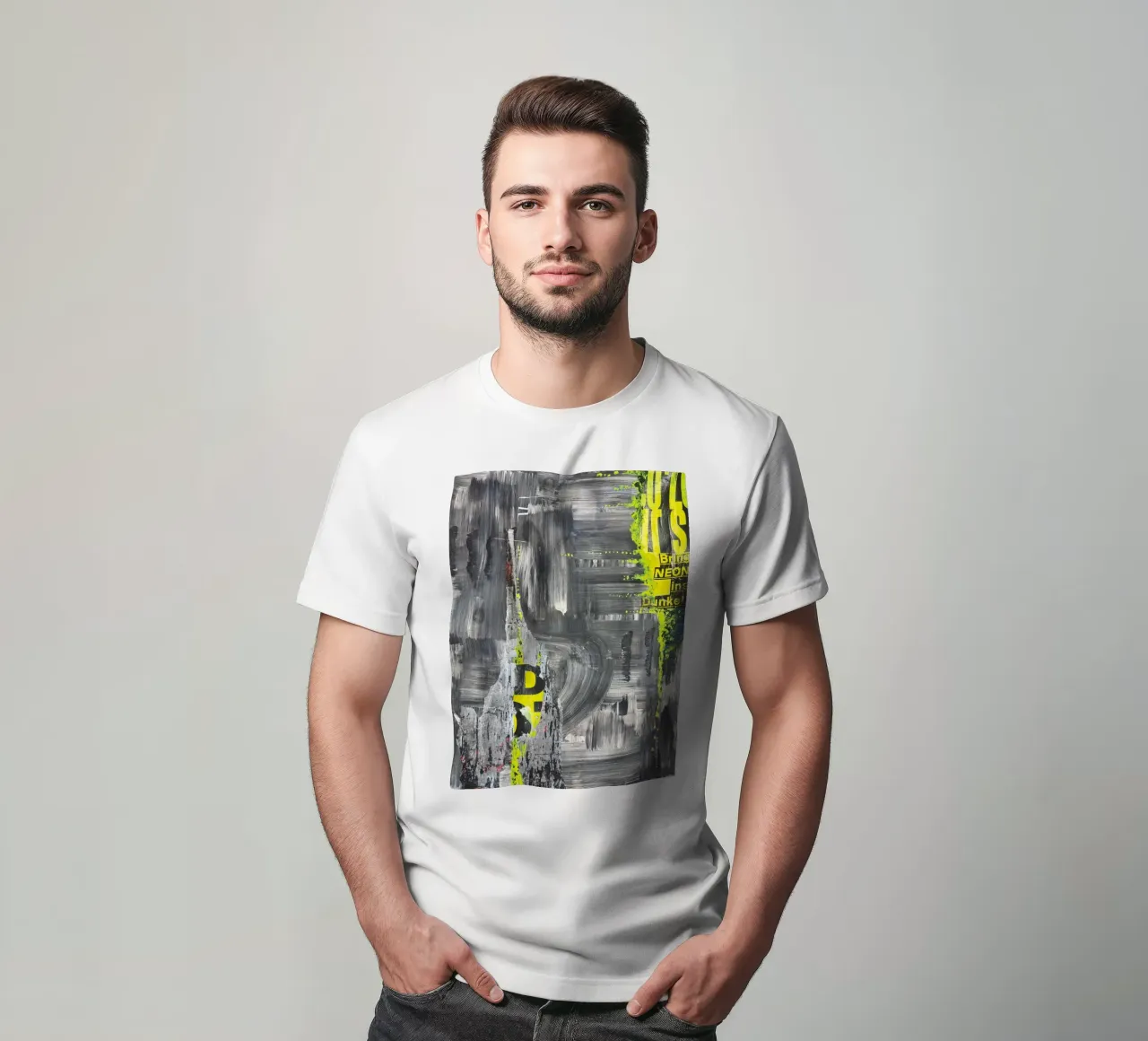 Neon Intro Dark t-shirt da PeHa - ART