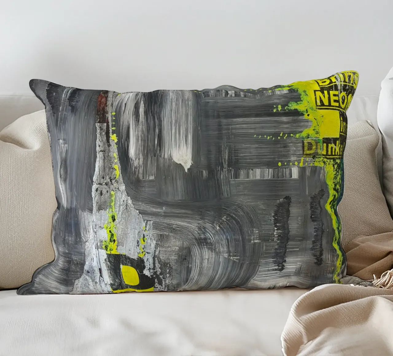 Neon Intro Dark cuscino da PeHa - ART