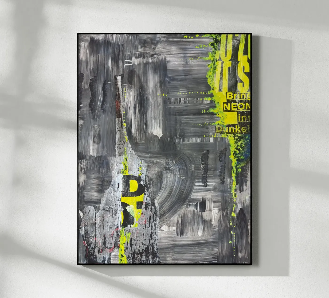 Neon Intro Dark plexiglass da PeHa - ART