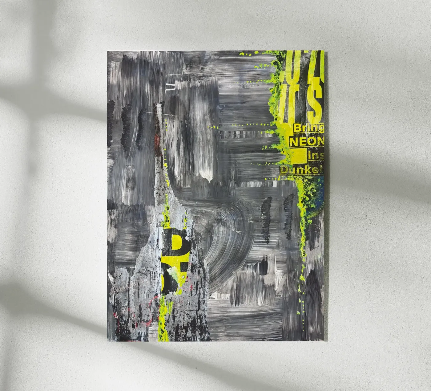 Neon Intro Dark plexiglass da PeHa - ART