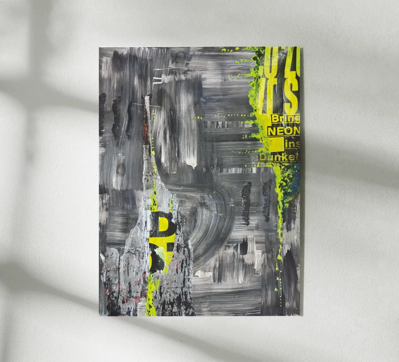 Neon Intro Dark plexiglass da PeHa - ART