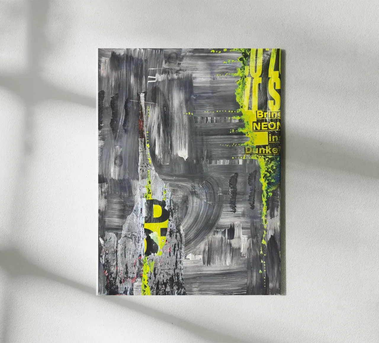 Neon Intro Dark canvas by PeHa - ART
