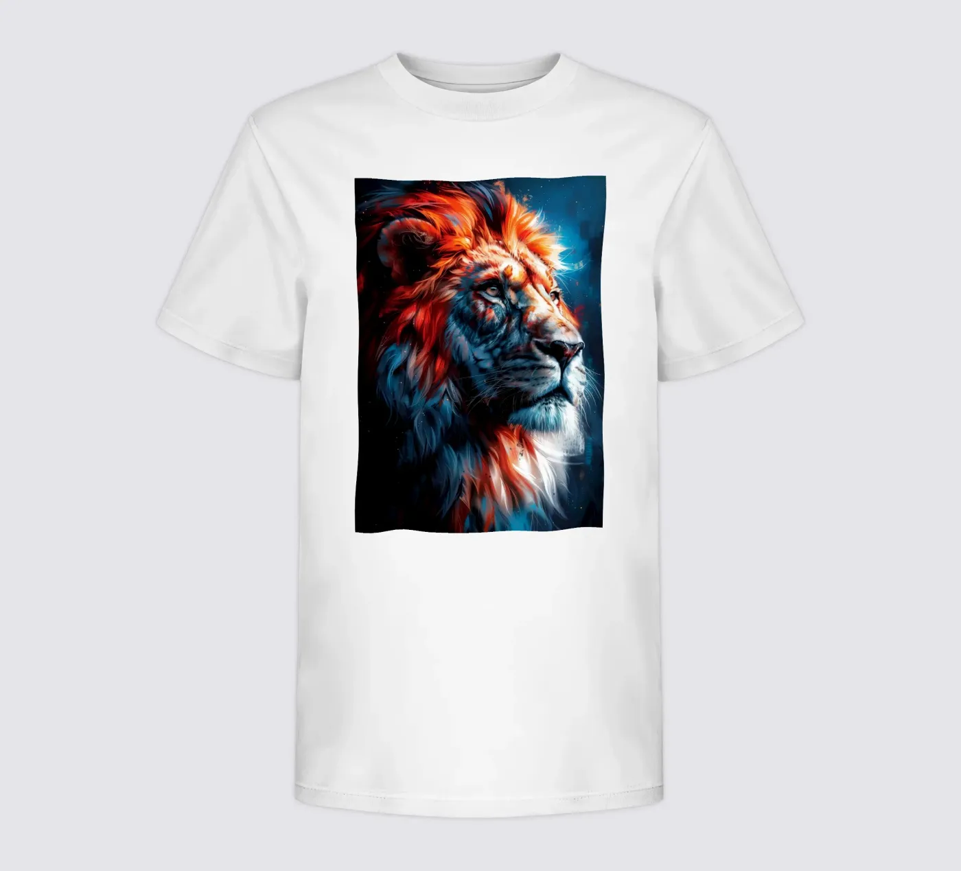 Re Leone t-shirt bambini da Lionmixart