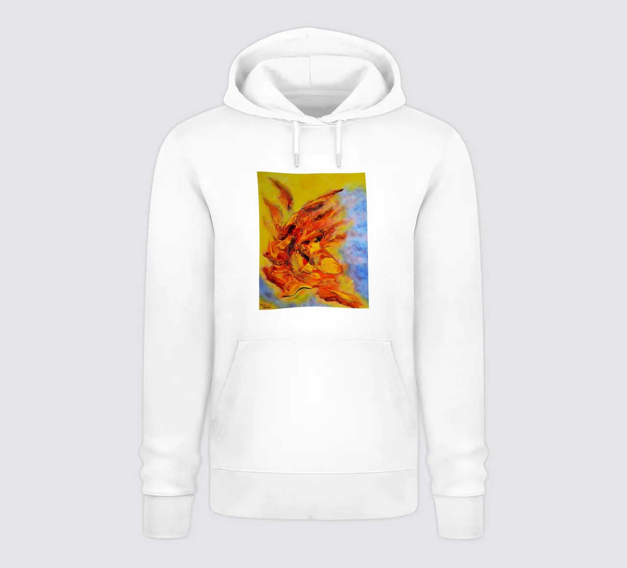 HEAVENLY ABSTRACT sudadera con capucha de Thierry Vobmann Abstract painting