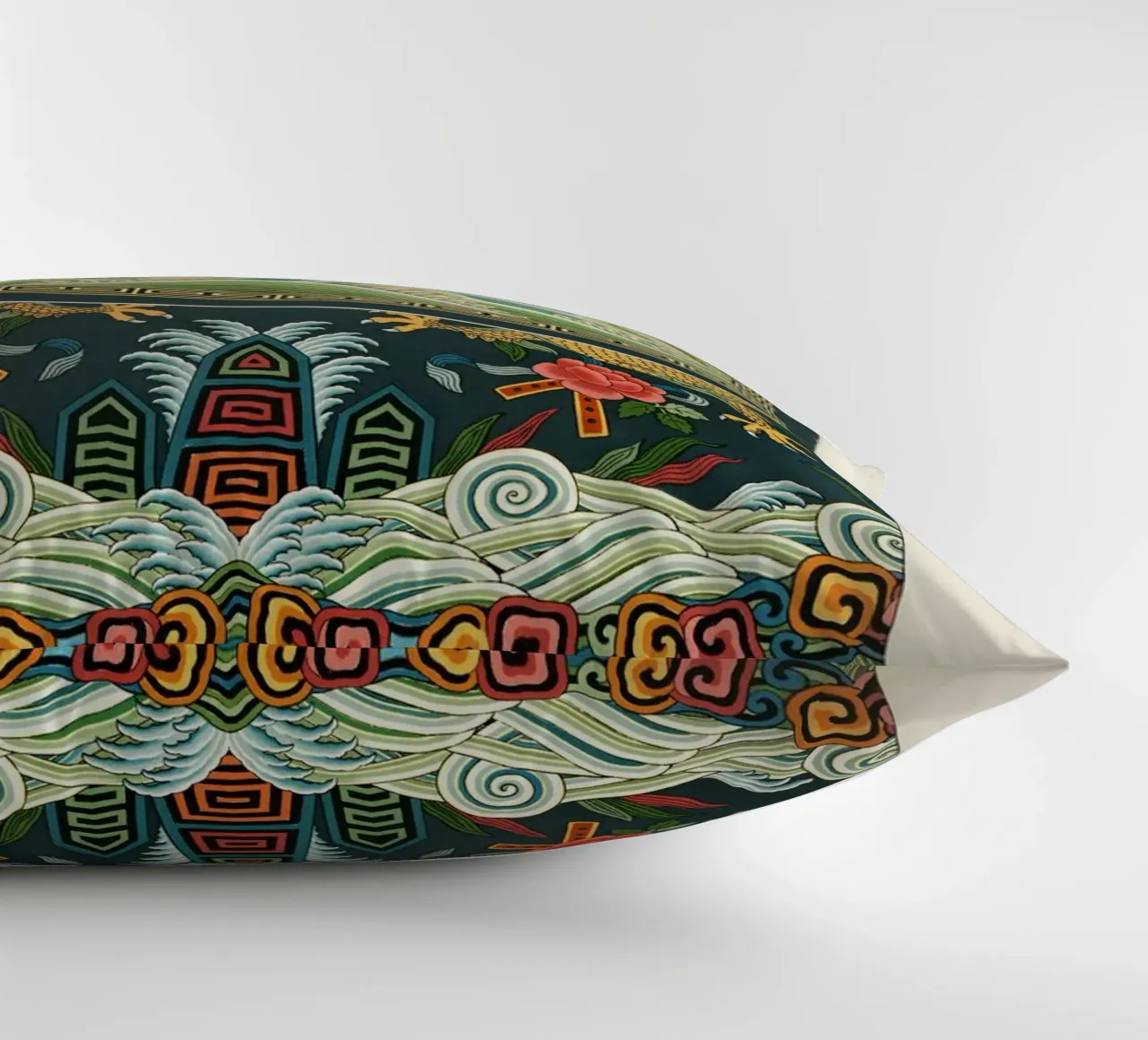 Chinese pattern cuscino da vintageshop