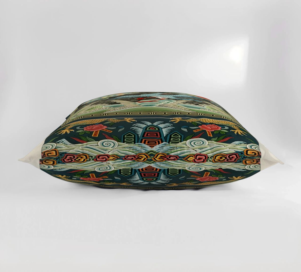 Chinese pattern coussin de vintageshop