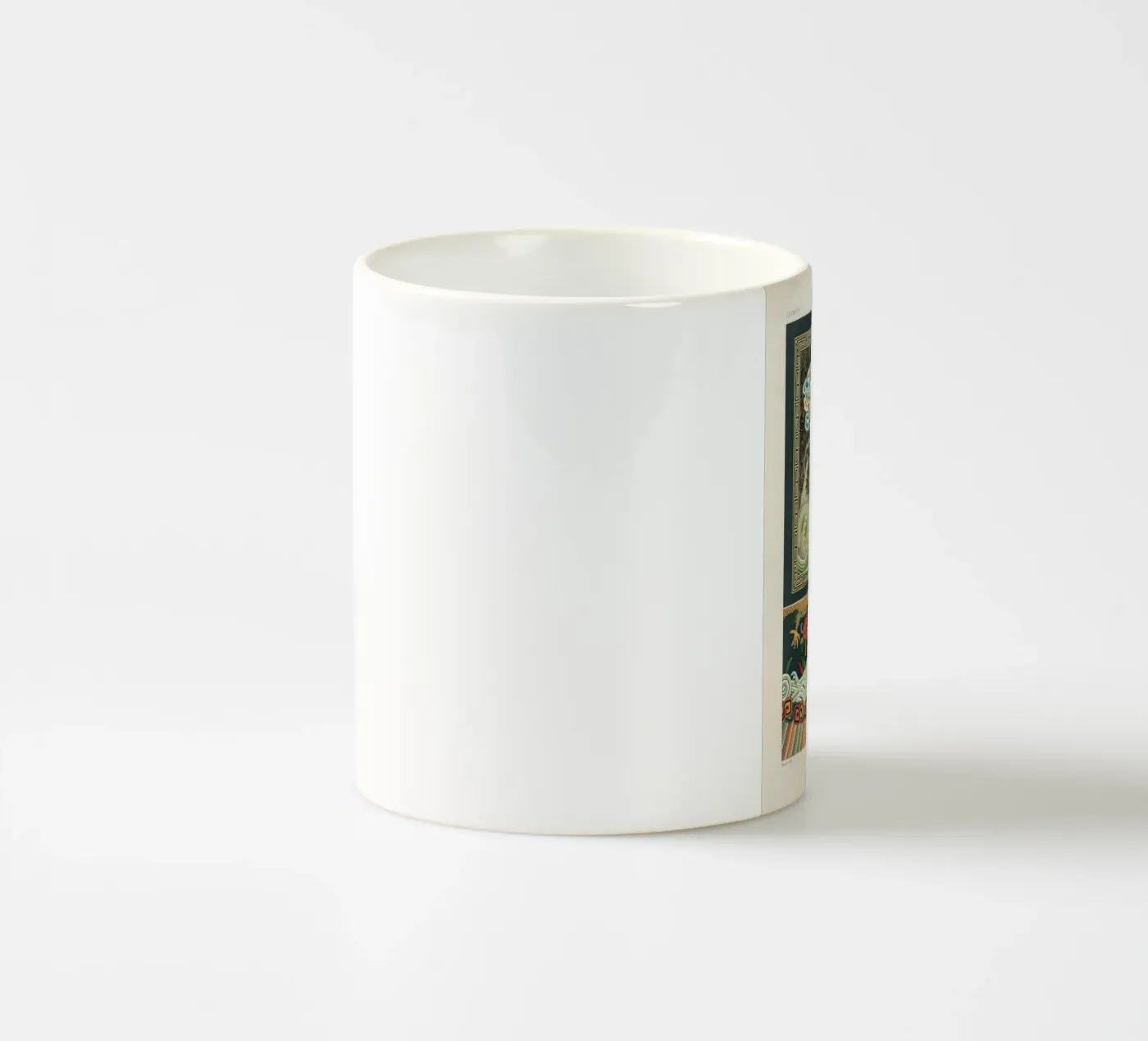 Chinese pattern ceramic mug by vintageshop