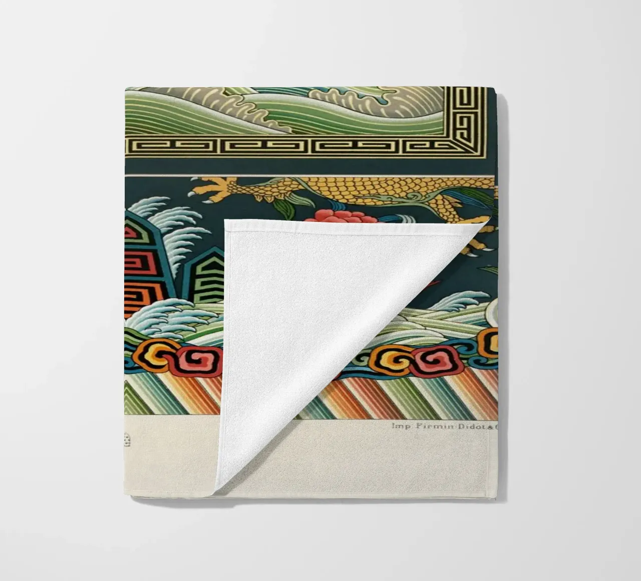 Chinese pattern telo mare da vintageshop