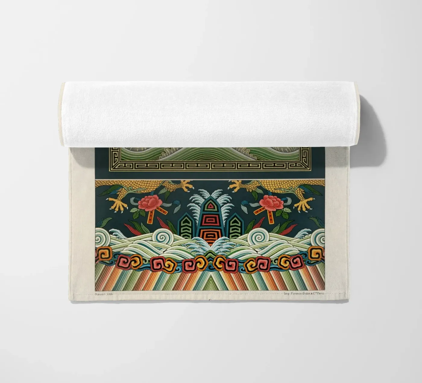 Chinese pattern telo mare da vintageshop