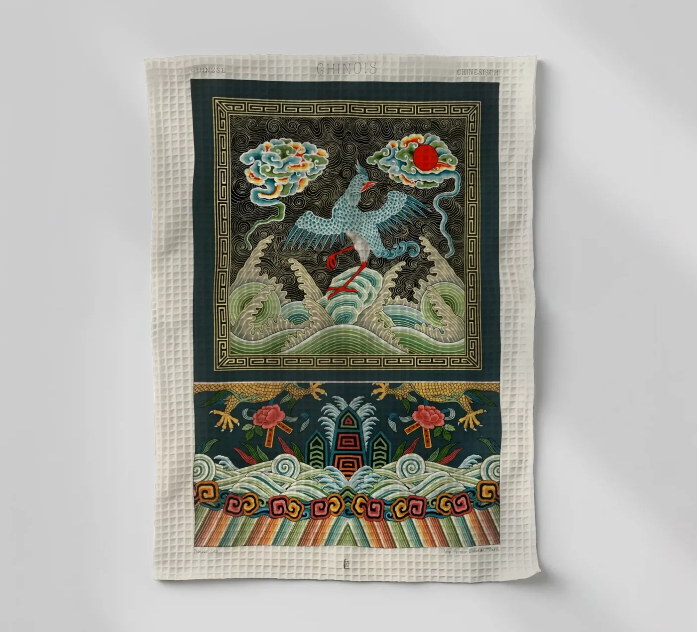 Chinese pattern torchon de vintageshop