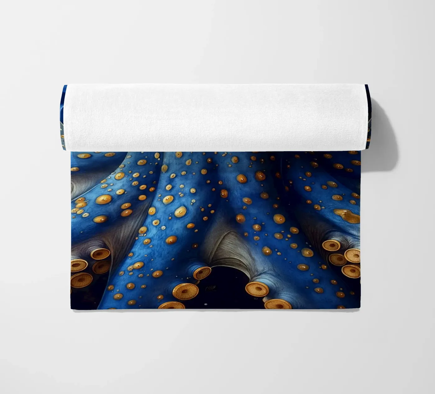 Polpo blu telo mare da Lionmixart