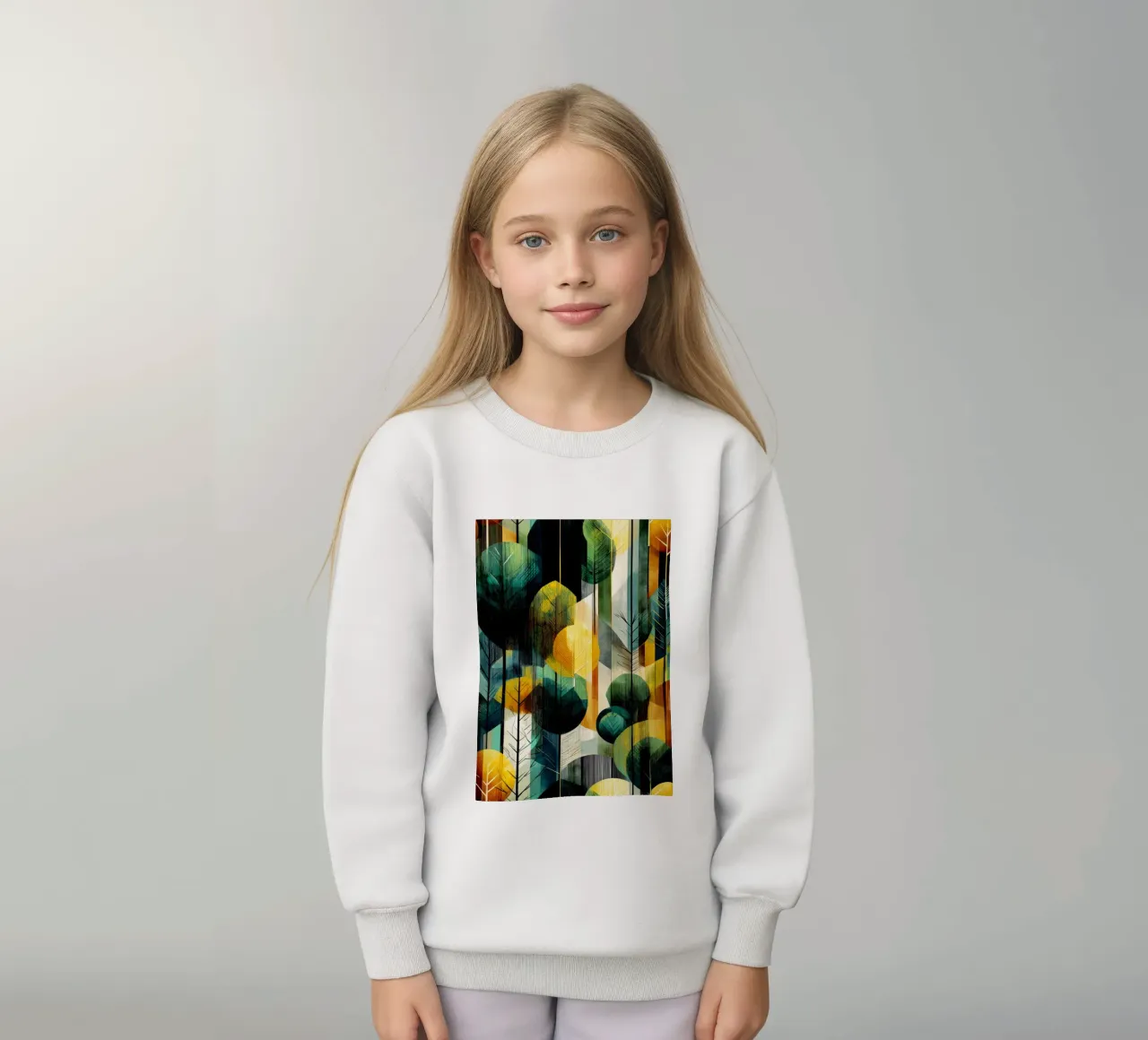 Foresta magica felpa bambino da Justyna Jaszke JBJart