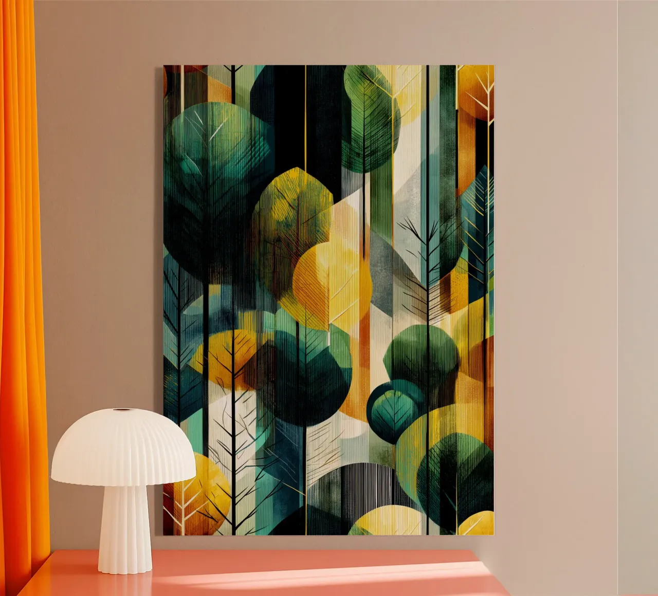 Foresta magica plexiglass da Justyna Jaszke JBJart