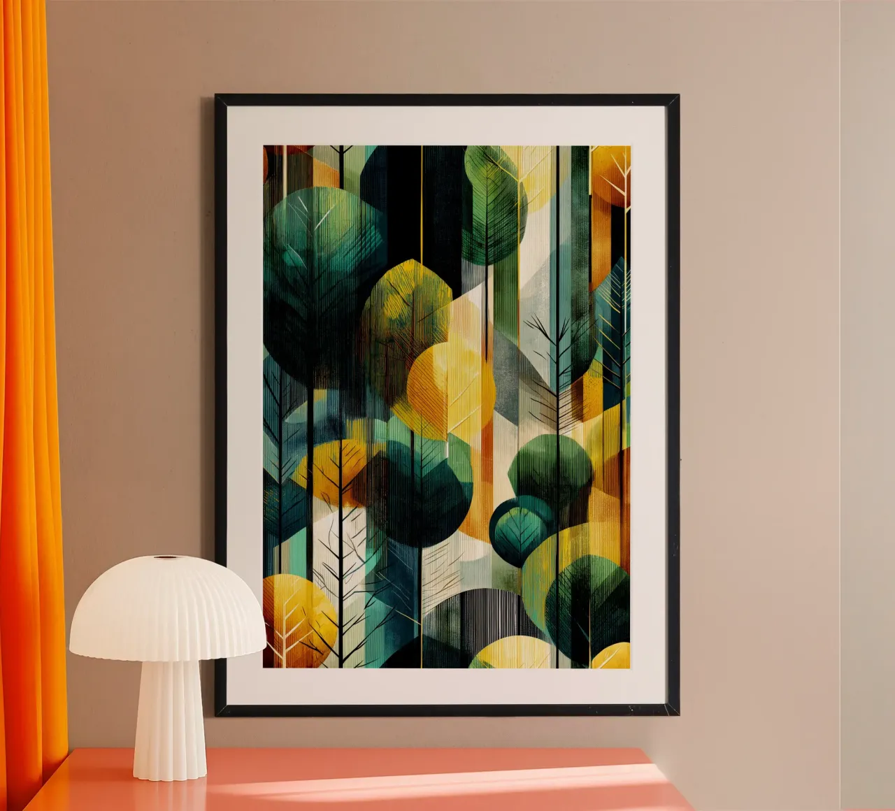 Foresta magica carta hahnemühle da Justyna Jaszke JBJart