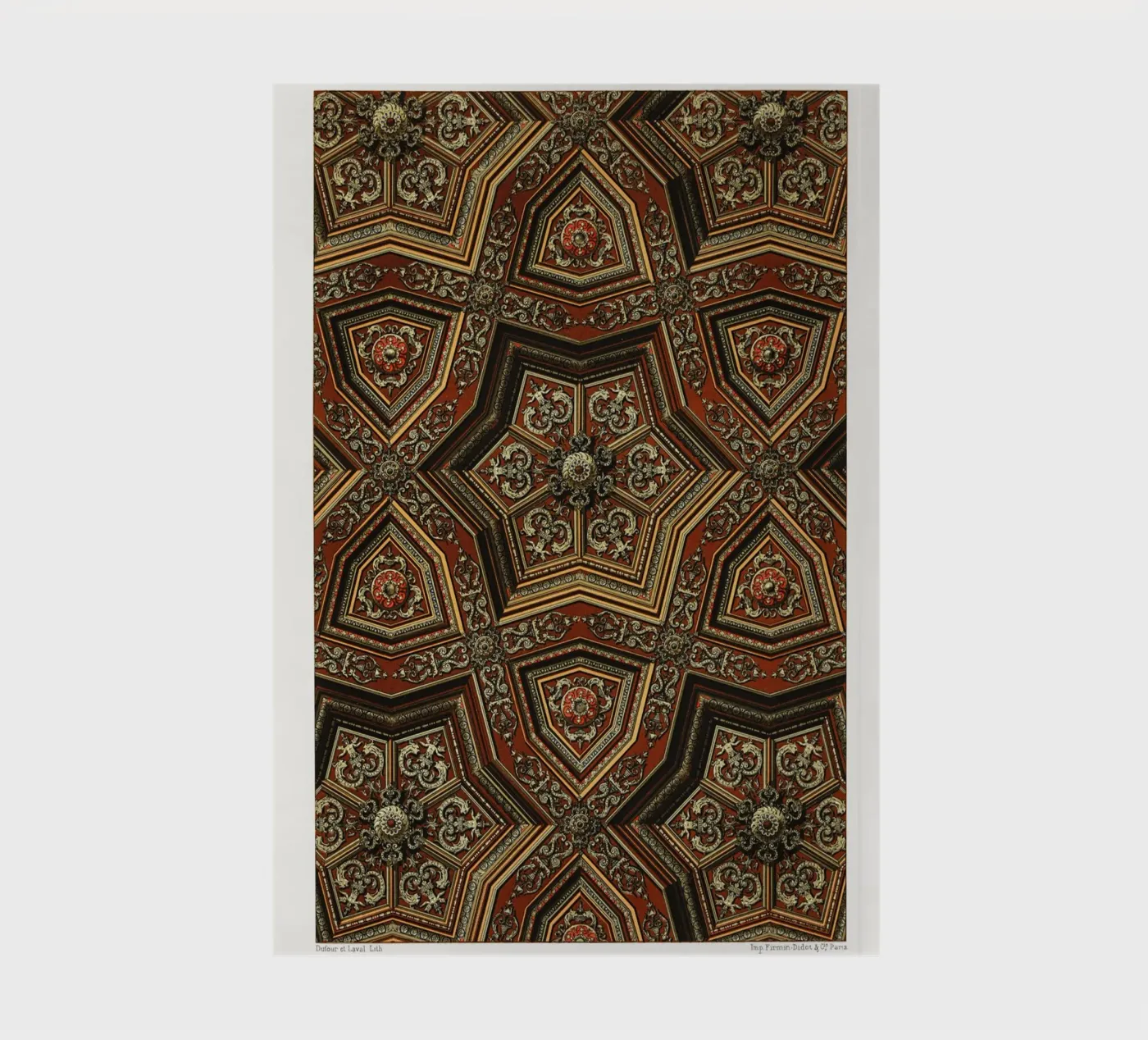 Renaissance pattern notebook by vintageshop