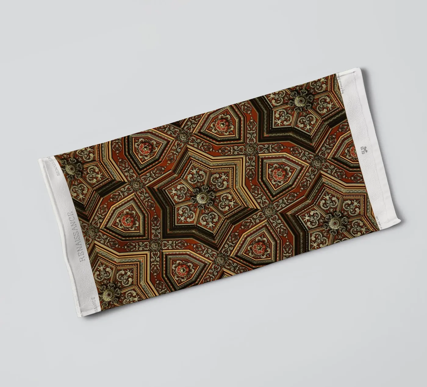 Renaissance pattern badhanddoek van vintageshop