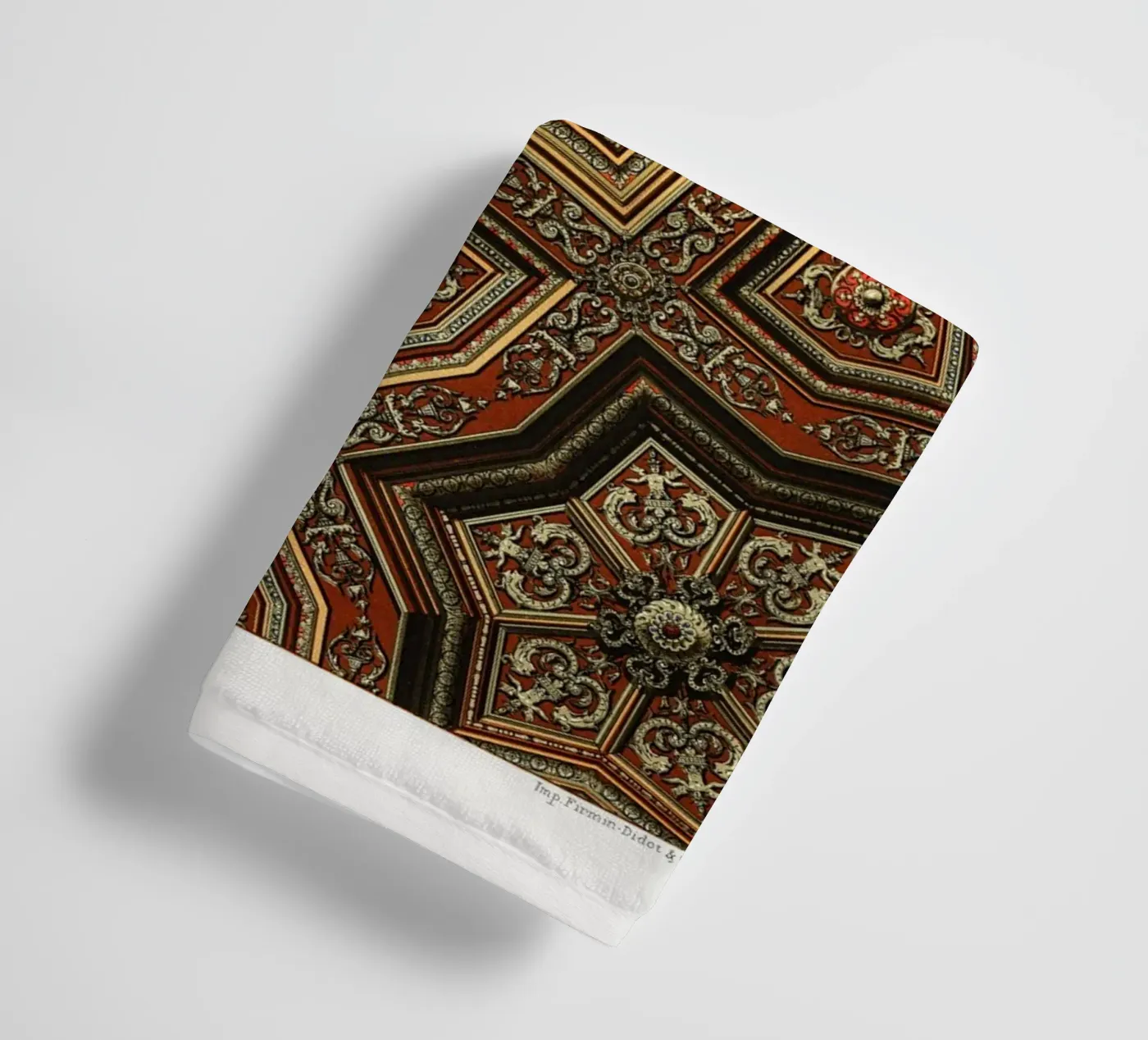 Renaissance pattern badhanddoek van vintageshop