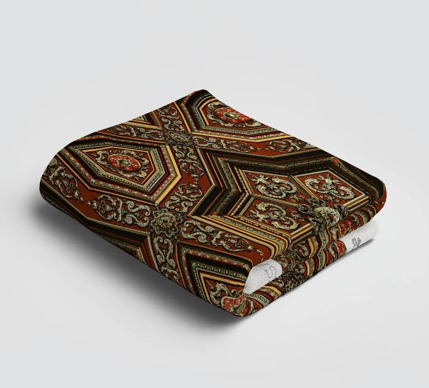 Renaissance pattern badhanddoek van vintageshop