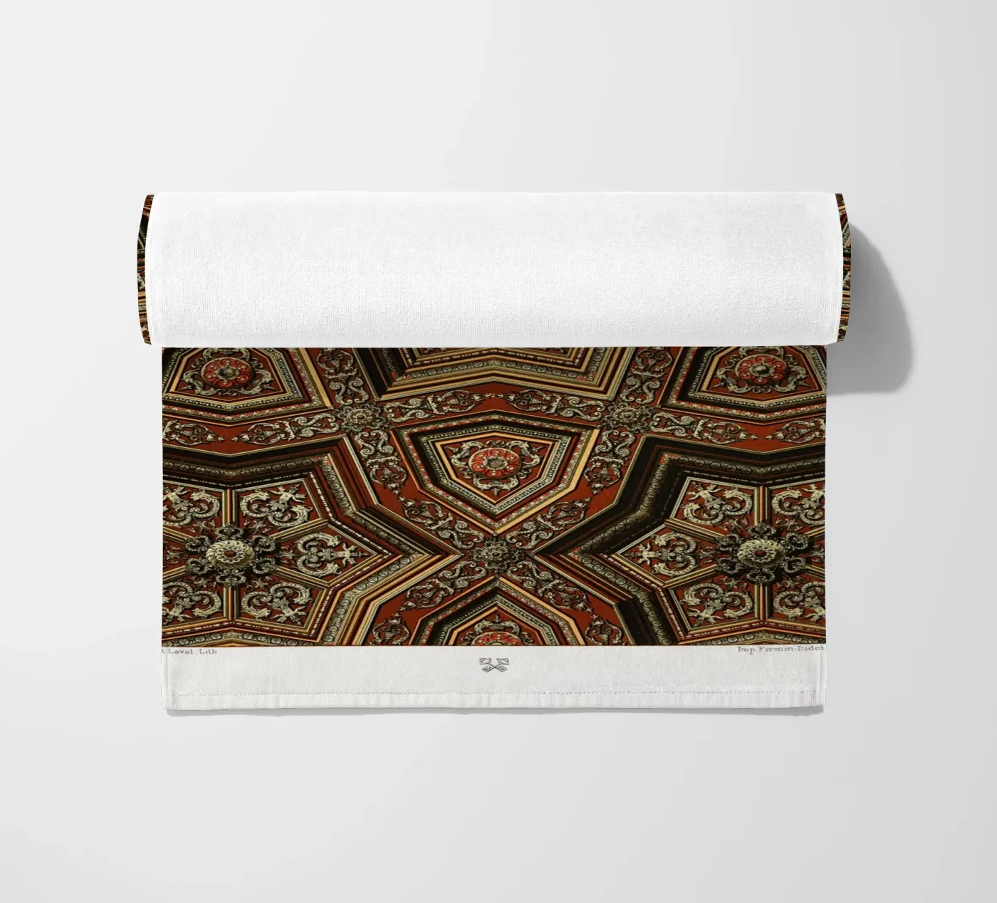 Renaissance pattern serviette de plage de vintageshop
