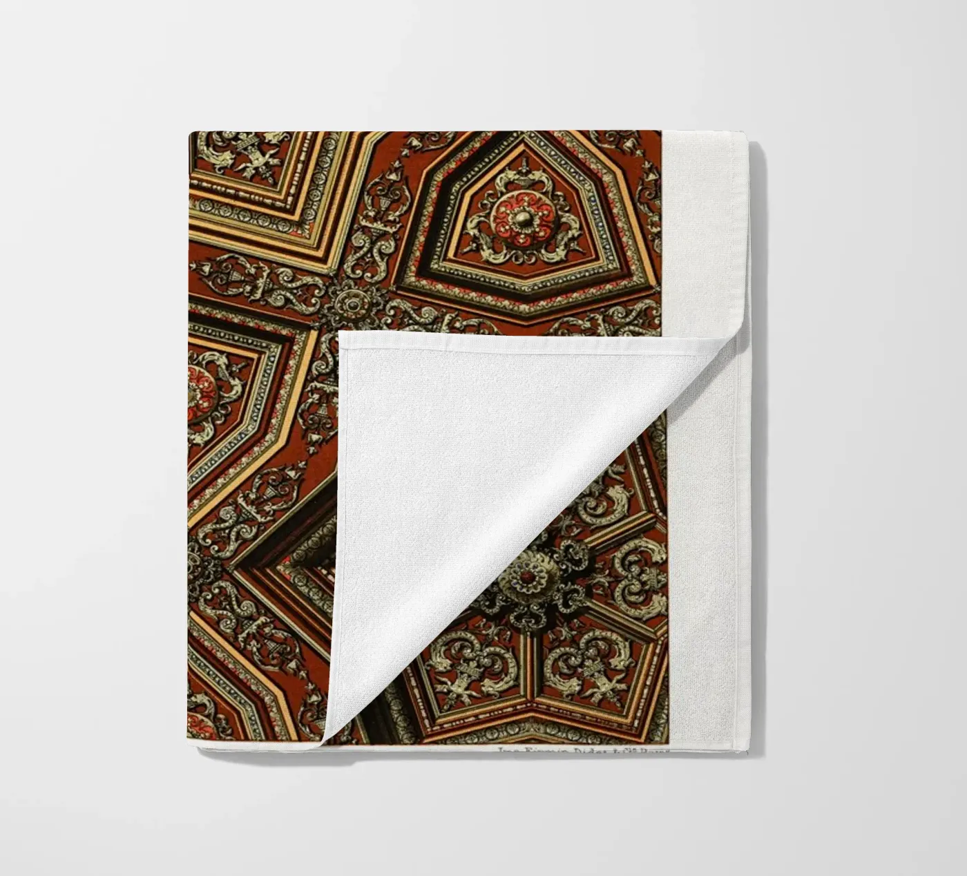 Renaissance pattern serviette de plage de vintageshop