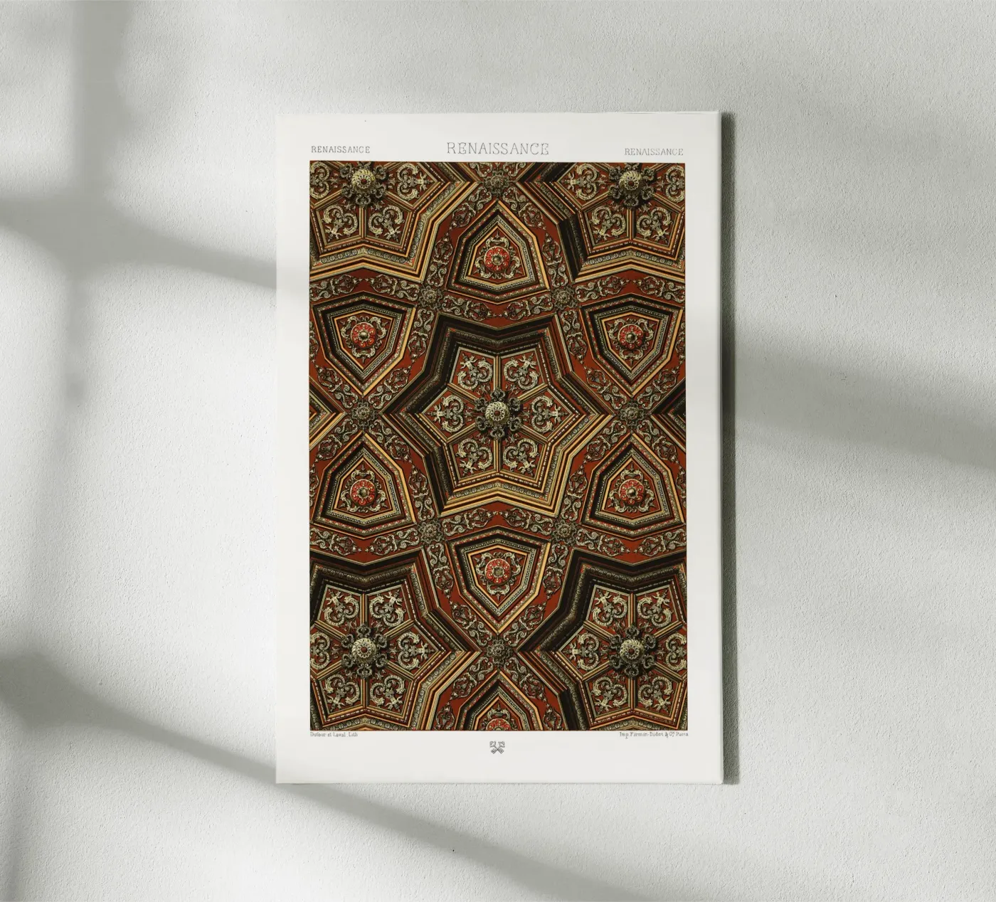 Renaissance pattern tela da vintageshop